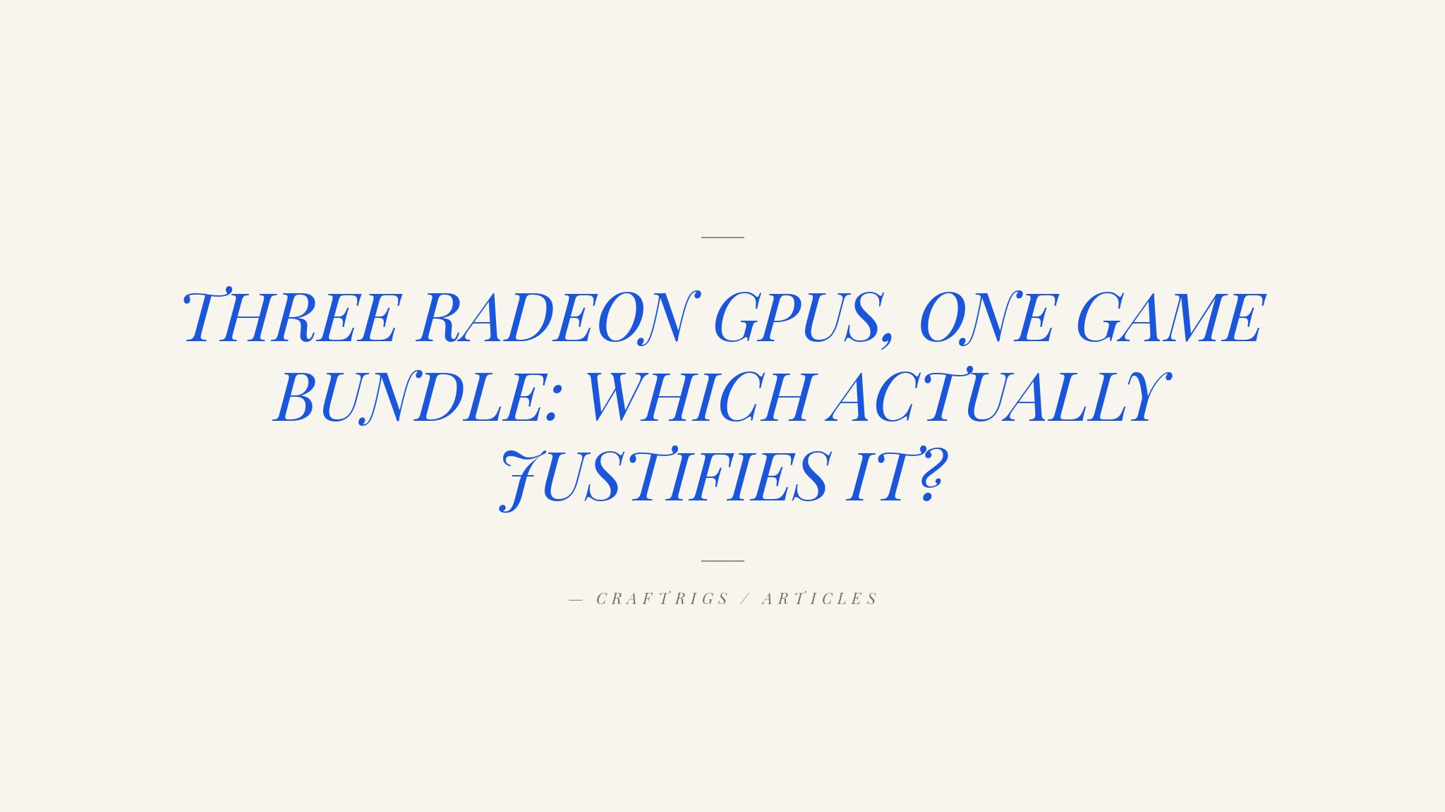 AMD GPU + Crimson Desert Bundle: Worth It Before April 25?