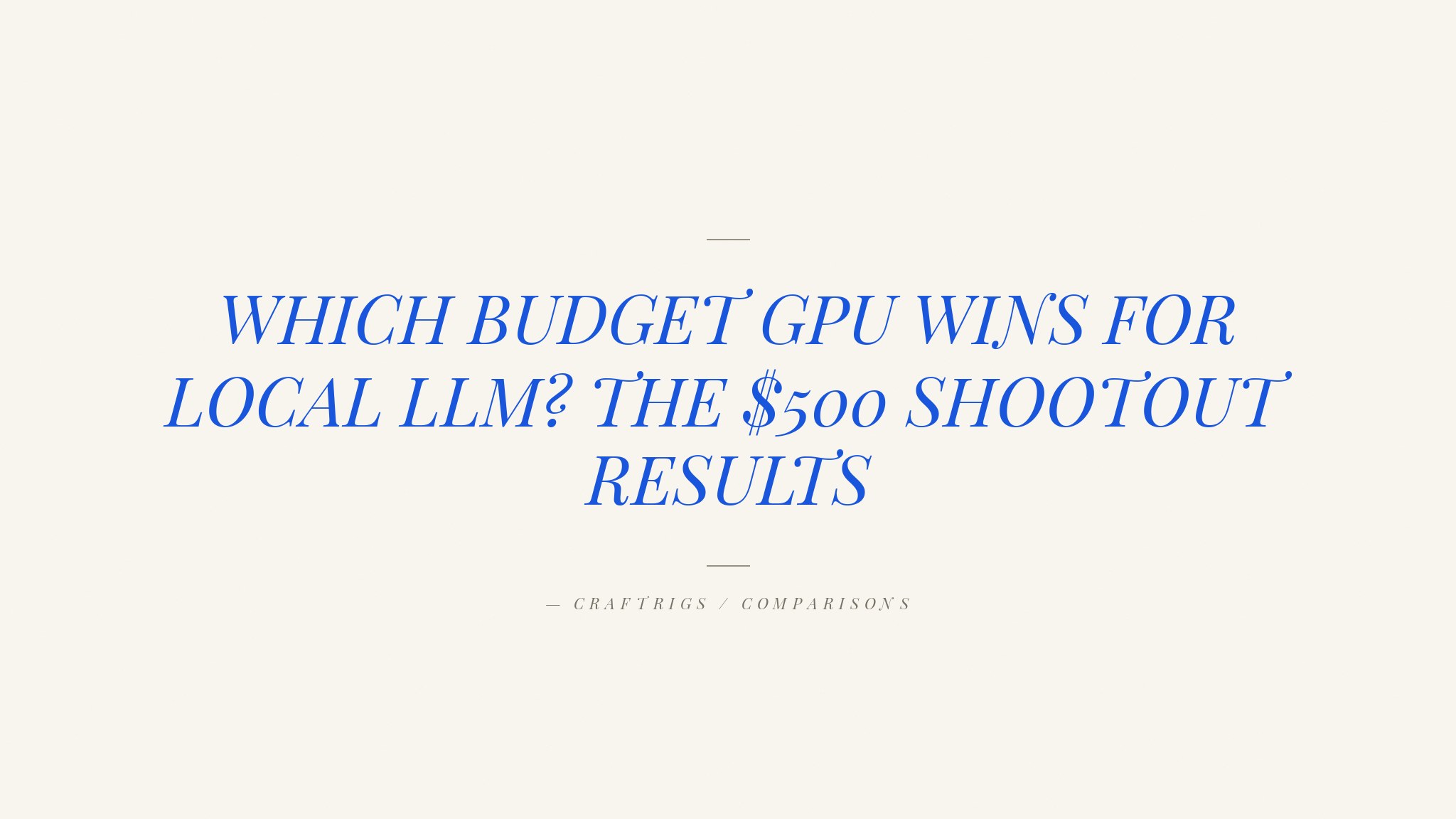 Arc B580 vs RTX 3060 vs Arc Pro B65: The Sub-$500 VRAM Showdown [2026]