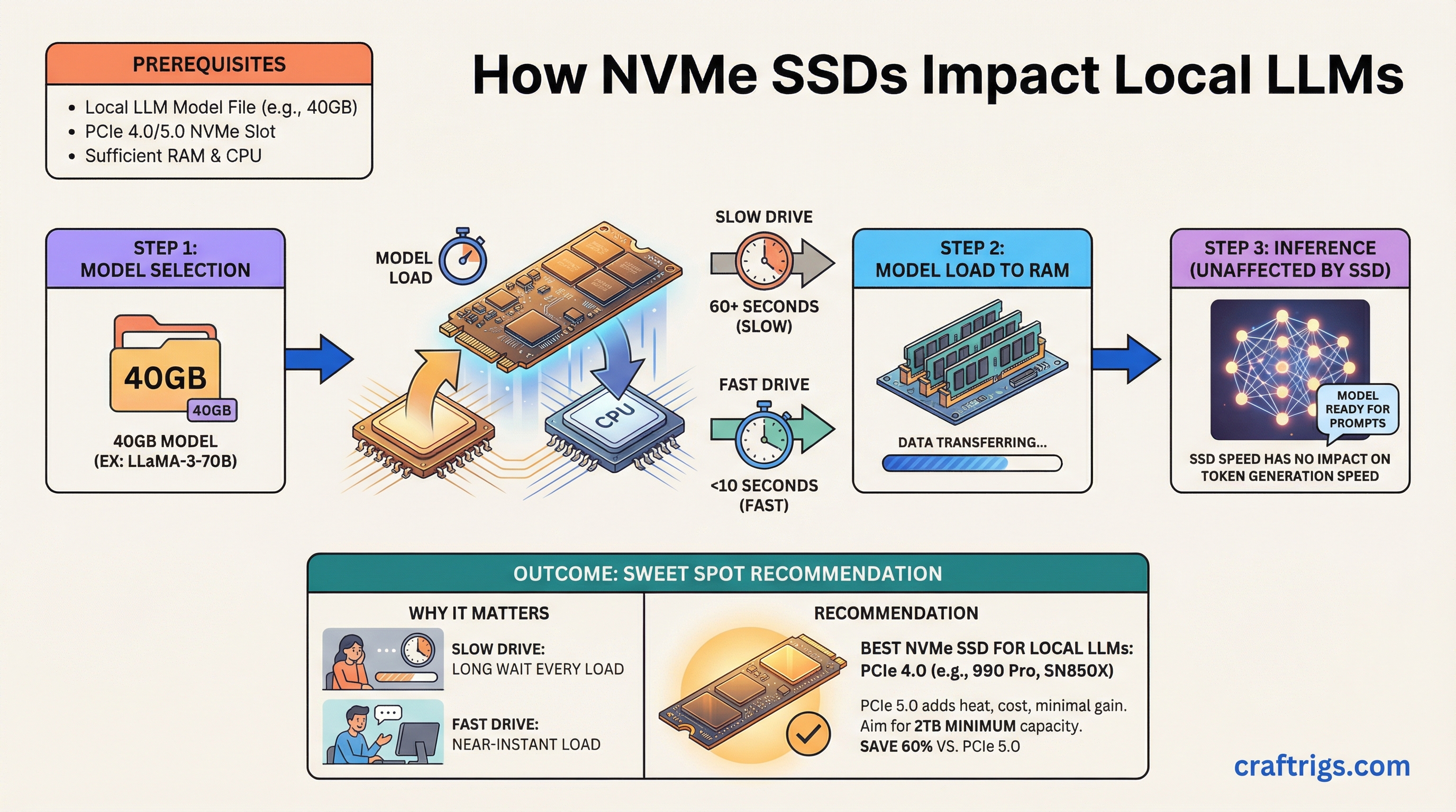 Best NVMe SSDs for Local LLMs 2026: Fast Load Times, Right Price — guide diagram