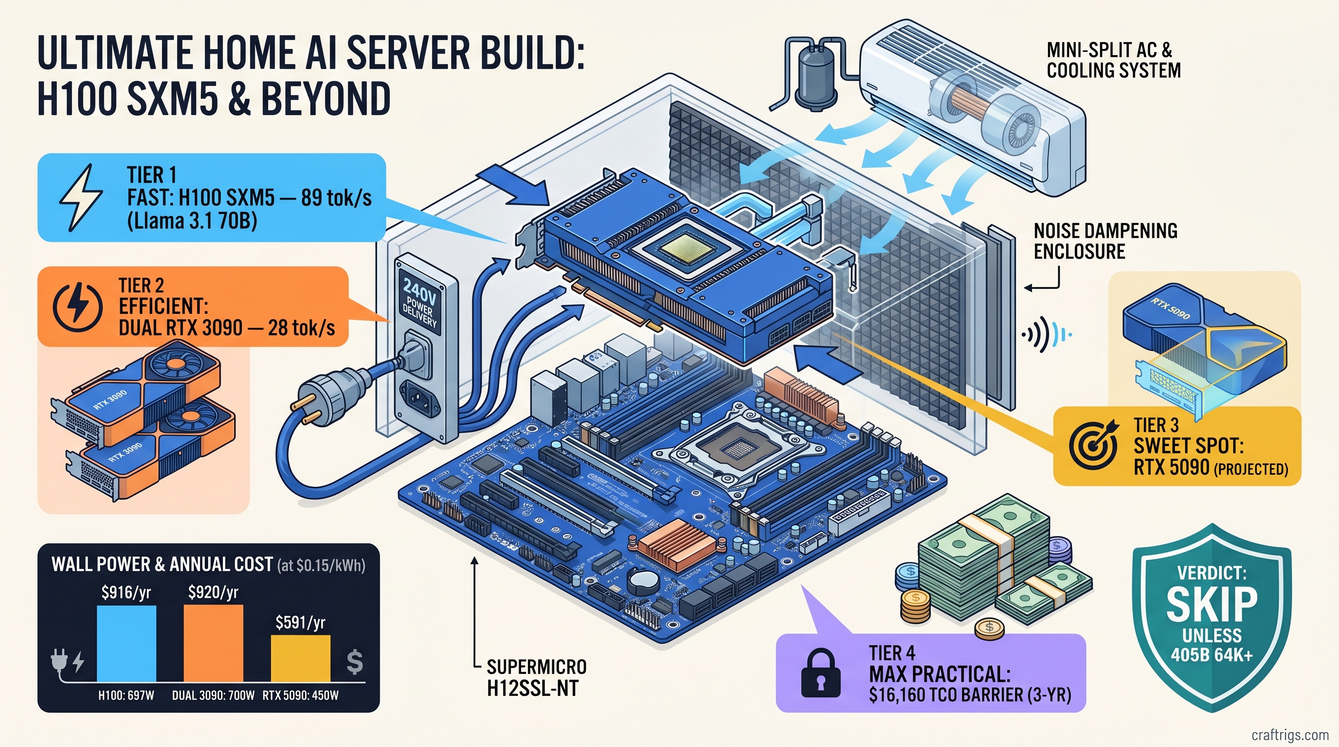H100 Used Prices After B100: Can You Run a Datacenter GPU at Home? — guide diagram